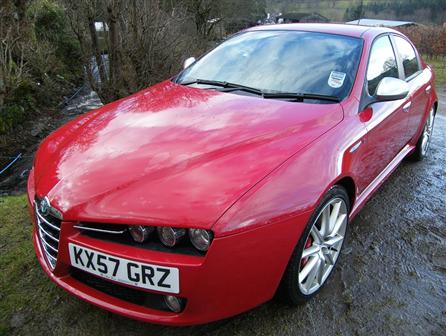 Alfa Romeo 159 Ti Saloon. Used Red Alfa Romeo 159 Saloon